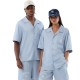 риза,с,къс,ръкав,дамски,ризи,мъжки,ризи,new,era,mlb,graphic,new,york,yankees,short,sleeve,shirt,blue,(pastel,blue)