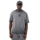 тениска,мъжки,тениски,дамски,тениски,new,era,mlb,washed,logo,new,york,yankees,short,sleeve,t,shirt,grey,(black)