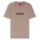 тениска,мъжки,тениски,дамски,тениски,hugo,dumeo,short,sleeve,t,shirt,brown,(light,pastel,brown)