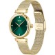 часовник,часовници,boss,1502855,32mm,woman,watch,golden,(gold,green)