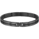 бижутерия,hugo,1580804,bracelet,silver,(black,silver)