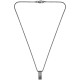 бижутерия,hugo,1580834,necklace,silver,(black)