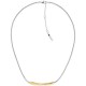 бижутерия,calvin,klein,gradient,waves,necklace,silver,(gold)
