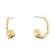 бижутерия,calvin,klein,pure,essentials,earrings,golden,(gold)