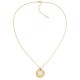 бижутерия,calvin,klein,spiral,necklace,golden,(gold)
