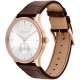 часовник,часовници,calvin,klein,tailored,42mm,watch,brown,(gold,white)