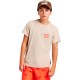 тениска,мъжки,тениски,дамски,тениски,protest,aldos,short,sleeve,t,shirt,beige,(kit,off,white)