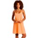 рокля,дамски,поли,и,рокли,protest,cheecks,sleeveless,short,dress,orange,(cantaloupe)