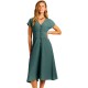 рокля,дамски,поли,и,рокли,protest,nieve,short,sleeve,midi,dress,green,(laurel,green)