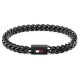 бижутерия,tommy,hilfiger,bramb,bracelet,silver,(black)