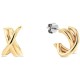 бижутерия,tommy,hilfiger,naukn,earrings,golden,(gold,red)