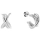 бижутерия,tommy,hilfiger,naukn,earrings,silver,(silver,red)