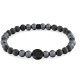 бижутерия,tommy,hilfiger,t85bl,bracelet,grey,(black,black)