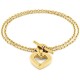 бижутерия,tommy,hilfiger,toghe,bracelet,golden,(gold)