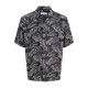 риза,с,къс,ръкав,дамски,ризи,мъжки,ризи,jack,&,jones,jeff,resort,aop,short,sleeve,shirt,black,(black)