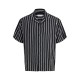 риза,с,къс,ръкав,дамски,ризи,мъжки,ризи,jack,&,jones,jeff,resort,stripe,short,sleeve,shirt,black,(black)