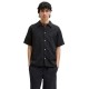 риза,с,къс,ръкав,дамски,ризи,мъжки,ризи,jack,&,jones,montauk,wavy,texture,short,sleeve,shirt,black,(black)