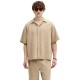 риза,с,къс,ръкав,дамски,ризи,мъжки,ризи,jack,&,jones,montauk,wavy,texture,short,sleeve,shirt,beige,(crockery)