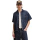 риза,с,къс,ръкав,дамски,ризи,мъжки,ризи,jack,&,jones,orgaustin,denim,short,sleeve,shirt,blue,(blue,denim,raw)
