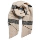 шал,ръкавици,шапки,и,шалове,pieces,pyron,scarf,beige,(moonbeam,black)