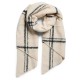 шал,ръкавици,шапки,и,шалове,pieces,pyron,scarf,beige,(whitecap,gray,black)