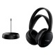 слушалки,слушалки,philips,shc5200,wireless,headphones,refurbished,black,(black)