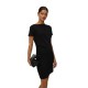 рокля,дамски,поли,и,рокли,vero,moda,mille,short,sleeve,short,dress,black,(black)