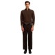 блуза,мъжки,пуловери,дамски,пуловери,selected,berg,knit,high,neck,sweater,brown,(delicioso,melange)