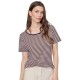 тениска,мъжки,тениски,дамски,тениски,redgreen,cecilie,short,sleeve,t,shirt,brown,(dark,sand,stripe)