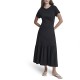 рокля,дамски,поли,и,рокли,dkny,dw9500745,short,sleeve,long,dress,black,(black)