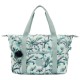 чанта,всички,чанти,kipling,art,m,print,26l,bag,white,(more,palm,trees)