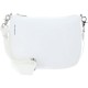 всички,чанти,mandarina,duck,mellow,leather,horizontal,hobo,crossbody,white,(blanc)