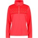 блуза,дамски,блузи,cmp,34j4166,half,zip,sweatshirt,red,(coral)