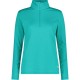 блуза,дамски,блузи,cmp,34l3826,half,zip,sweatshirt,green,(emerald,melange)