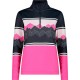 блуза,дамски,блузи,cmp,34l4216,half,zip,sweatshirt,pink,(festival,antracite)