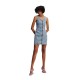дънки,дамски,поли,и,рокли,karl,lagerfeld,jeans,a3w13016,sleeveless,short,dress,blue,(vintage,light,blue)