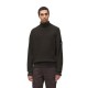 блуза,мъжки,пуловери,дамски,пуловери,karl,lagerfeld,jeans,a4m18035,high,neck,sweater,black,(chocolate,torte)