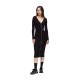 рокля,дамски,поли,и,рокли,karl,lagerfeld,jeans,a4w13011,long,sleeve,midi,dress,black,(black)