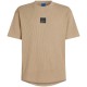тениска,мъжки,тениски,дамски,тениски,karl,lagerfeld,jeans,b1m17082,waffle,short,sleeve,t,shirt,beige,(twill)