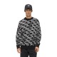блуза,мъжки,пуловери,дамски,пуловери,karl,lagerfeld,jeans,b1m18020,sweater,black,(outline,monogram,black)