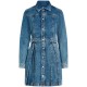рокля,дамски,поли,и,рокли,karl,lagerfeld,jeans,b1w13036,long,sleeve,short,dress,blue,(mid,blue)