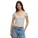 тениска,мъжки,тениски,дамски,тениски,superdry,athletic,essentials,gathered,pattern,short,sleeve,t,shirt,white,(off,white,stripe)