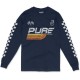 тениска,мъжки,тениски,дамски,тениски,pure,racer,checkers,basic,2,long,sleeve,t,shirt,blue,(blue,navy)