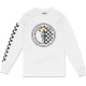 тениска,мъжки,тениски,дамски,тениски,pure,racer,circle,checkers,long,sleeve,t,shirt,white,(white)