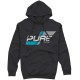 суичър,мъжки,пуловери,pure,racer,flag,logo,basic,hoodie,black,(black)