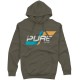 суичър,мъжки,пуловери,pure,racer,flag,logo,basic,hoodie,green,(khaki)