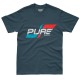 тениска,мъжки,тениски,дамски,тениски,pure,racer,flag,logo,basic,short,sleeve,t,shirt,blue,(ink,grey)