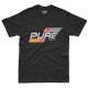 тениска,мъжки,тениски,дамски,тениски,pure,racer,flag,logo,basic,short,sleeve,t,shirt,black,(black)