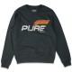 блуза,мъжки,пуловери,pure,racer,logo,stripes,sweatshirt,black,(grey,heather)