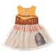 рокля,дамски,поли,и,рокли,disney,moana,sleeveless,dress,multicolor,(orange)